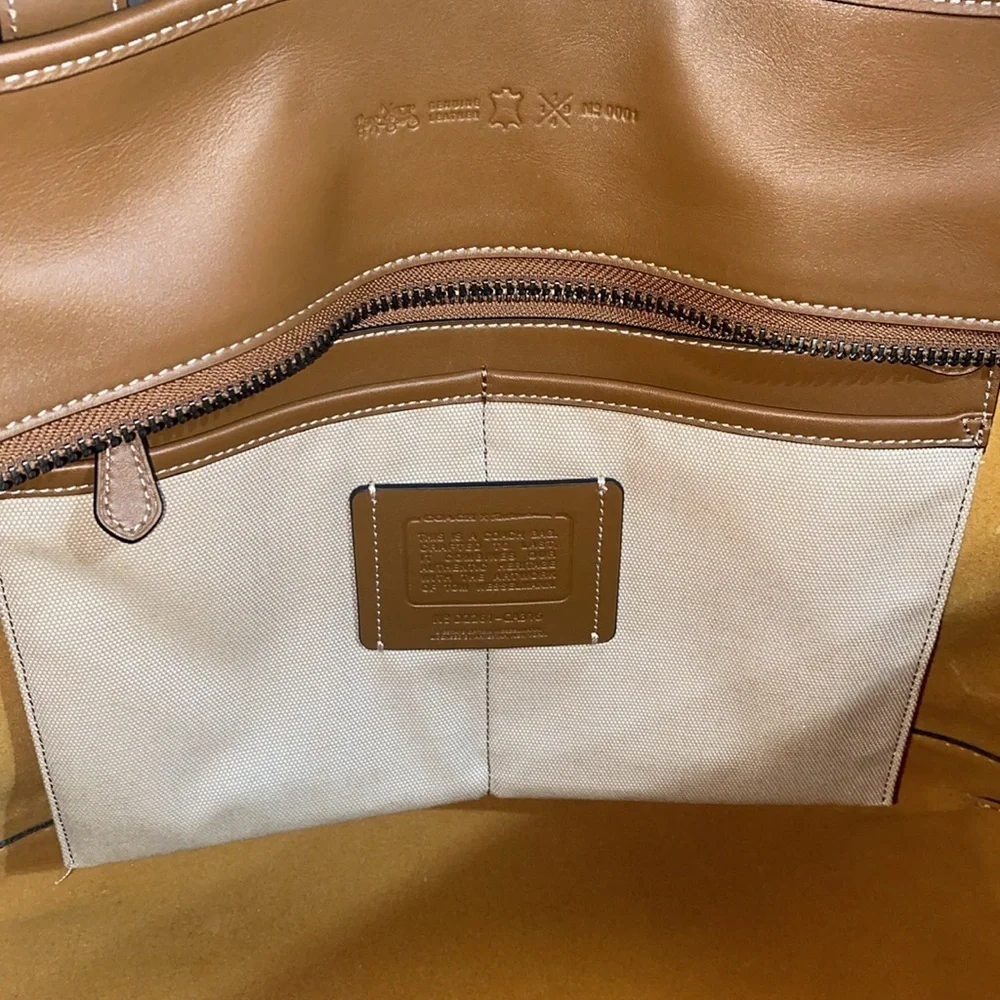 Coach x Tom Wesselmann Smile Mouth Lips Teeth Carriage Tote